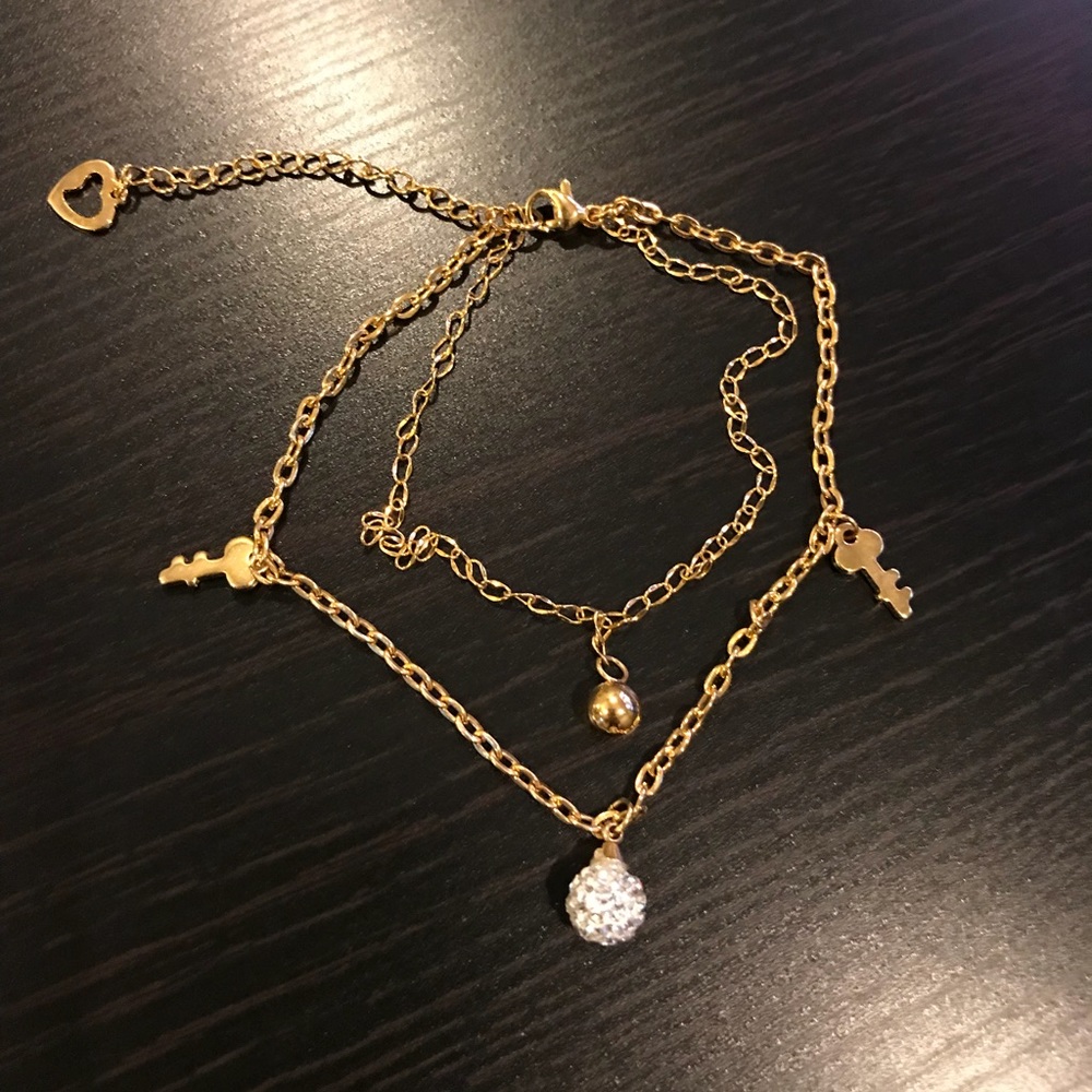 🛍SOLD🛍 New Golden Adjustable Layered Bracelet